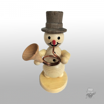 Wagner 10/2 Schneemann Musikant Hornbläser